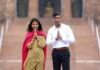Rishi Sunak and wife Akshata Murthy visit Akshardham Temple