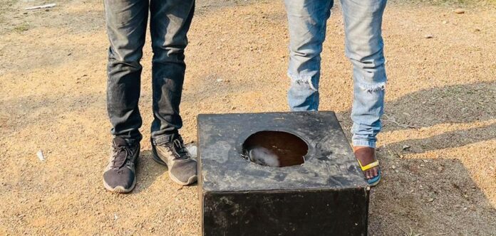 उल्लू का किया रेस्क्यू ।