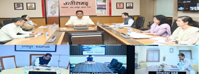 प्रधानमंत्री पोषण शक्ति निर्माण योजना की राज्य स्तरीय संचालन सह-मानिटरिंग समिति की बैठक सम्पन्न