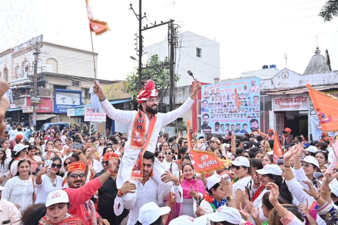 सिंधु यूथ मीडिया महिला विंग द्वारा चेट्रीचंड्र के उपलक्ष्य में निकाली गई बाइक रैली