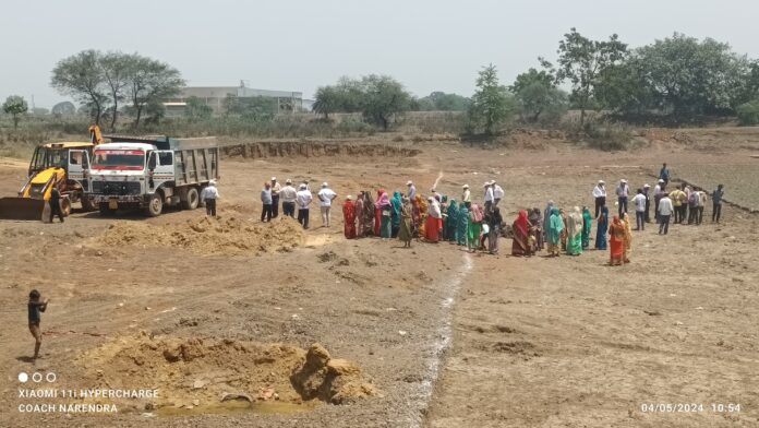 छत्तीसगढ़ के ग्राम बरबंदा से बी जे एस का जल क्रांति अभियान का शुभारंभ