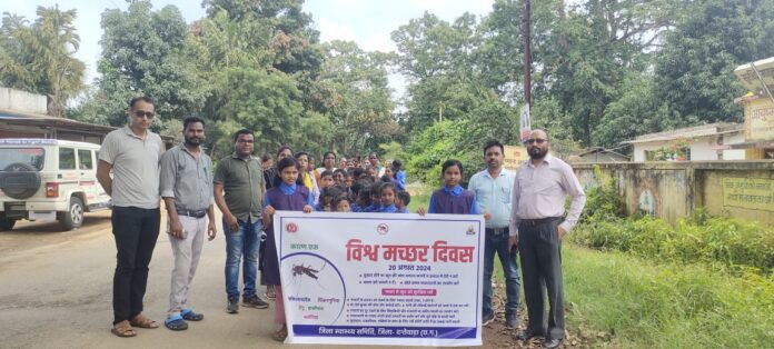 Dantewada: People were made aware on 'World Mosquito Day'