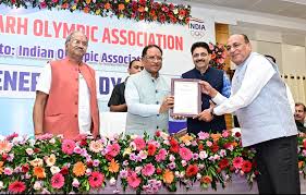 2 मुख्यमंत्री विष्णु देव साय छत्तीसगढ़ ओलंपिक संघ के निर्विरोध अध्यक्ष बने
