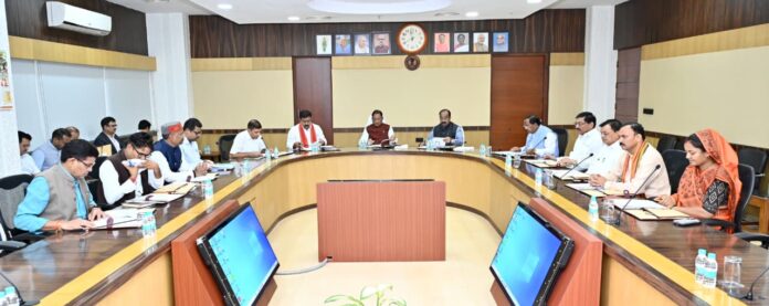 Cabinet meeting begins at Mantralaya, Mahanadi Bhawan under the chairmanship of Chief Minister Vishnu Dev Sai
