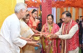 111 मुख्यमंत्री विष्णुदेव साय बसना सलखण्ड में मां महालक्ष्मी पूजन कार्यक्रम में हुए शामिल