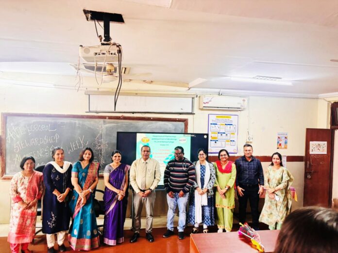 विश्व एंटीमाइक्रोबियल रेजिस्टेंस जागरूकता सप्ताह के अवसर पर पं. नेहरू चिकित्सा