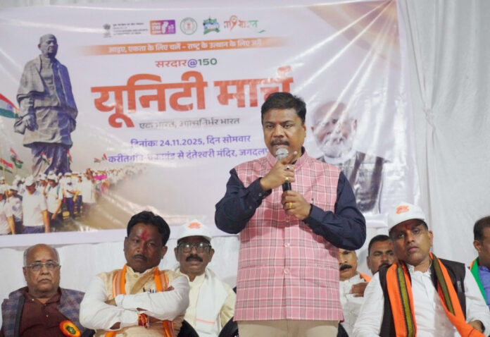 सरदार पटेल का योगदान अविस्मरणीय -वन मंत्री केदार कश्यप