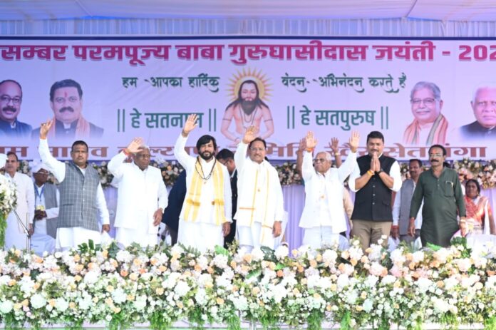 111 - Copy बाबा के बताए मार्ग पर चलकर ही बनेगा विकसित छत्तीसगढ़ : मुख्यमंत्री विष्णु देव साय