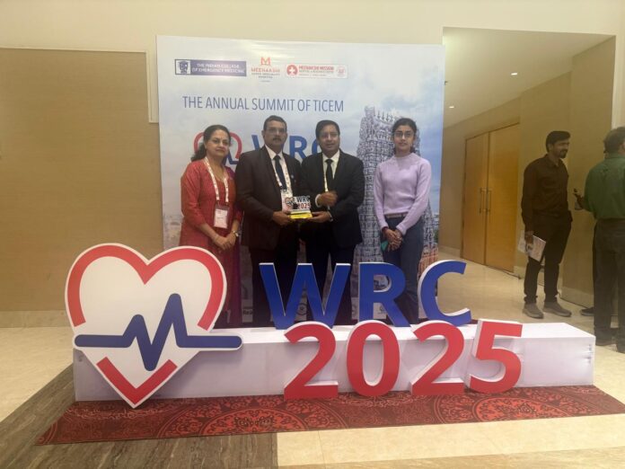 111 - Copy सिम्स के विशेषज्ञों ने विश्व पुनर्जीवन सम्मेलन–2025 में रखा शोध — प्री-इक्लेम्पसिया, इक्लेम्पसिया और माइक्रोबायोटा पर अंतरराष्ट्रीय मंच पर चर्चा