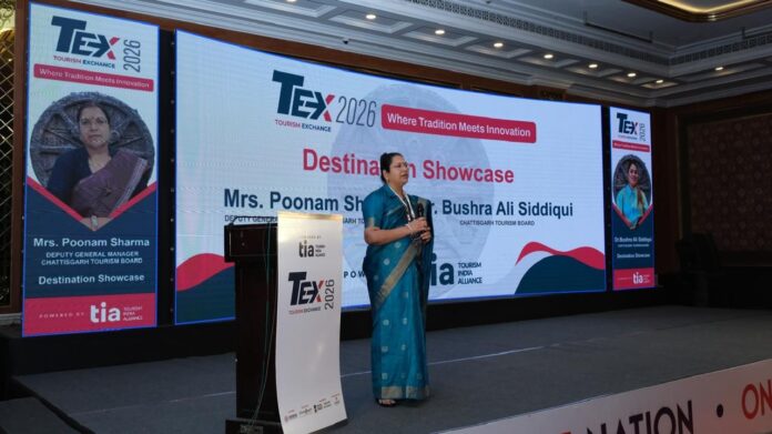 टूरिज्म इंडिया अलायंस के प्रमुख आयोजन टूरिज्म एक्सचेंज 2026 में छत्तीसगढ़ पर्यटन बोर्ड ने की भागीदारी