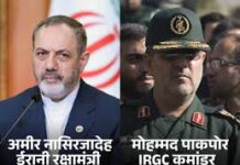 US-इजरायली हमले में ईरानी रक्षा मंत्री के मारे जाने का दावा ईरानी रक्षामंत्री अमीर नासिरजादेह