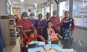 abdul rajjak 27 दिनों तक चिकित्सकों की देखभाल से नन्हीं जान को मिला नया जीवन