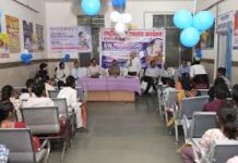 अम्बिकापुर : जिला स्तरीय हृदय जांच शिविर में 172 बच्चों की स्क्रीनिंग, 30 में हृदय रोग के लक्षण चिन्हित-निःशुल्क सर्जरी होगी अम्बिकापुर : जिला स्तरीय हृदय जांच शिविर में 172 बच्चों की स्क्रीनिंग, 30 में हृदय रोग के लक्षण चिन्हित-निःशुल्क सर्जरी होगी