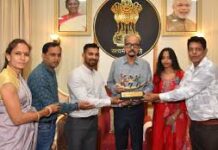 राज्यपाल से रेडियो संगवारी टीम ने की सौजन्य मुलाकात राज्यपाल से रेडियो संगवारी टीम ने की सौजन्य मुलाकात