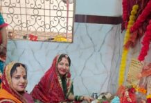 गौड़ ब्राम्हण समाज रायपुर (गुढ़ियारी) की महिलाओं ने मनाया गणगौर महोत्सव-किशन लाल बाजारी गौड़ ब्राम्हण समाज रायपुर (गुढ़ियारी) की महिलाओं ने मनाया गणगौर महोत्सव-किशन लाल बाजारी