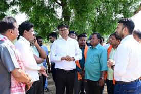 abdul rajjak करोड़ों की लागत से बदल रहा पुसौर का स्वरूप-वित्त मंत्री चौधरी