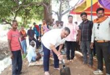 पर्यटन एवं संस्कृति मंत्री राजेश अग्रवाल ने किया 520 लाख रू. से अधिक के नहर-जलाशय जीर्णाेद्धार कार्यों का भूमिपूजन पर्यटन एवं संस्कृति मंत्री राजेश अग्रवाल ने किया 520 लाख रू. से अधिक के नहर-जलाशय जीर्णाेद्धार कार्यों का भूमिपूजन