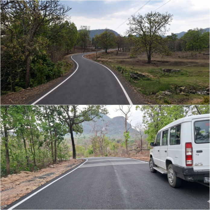 पहाड़ों के बीच बसाहट तक पहुँची नई उम्मीद की सड़क