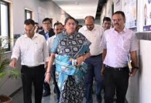 नगरीय प्रशासन विभाग की नई सचिव शंगीता आर. पहुंची इंद्रावती भवन नगरीय प्रशासन विभाग की नई सचिव शंगीता आर. पहुंची इंद्रावती भवन