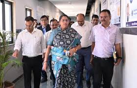 ashif नगरीय प्रशासन विभाग की नई सचिव शंगीता आर. पहुंची इंद्रावती भवन