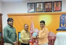उच्च शिक्षा मंत्री से मिले कुलपति प्रो. दयाल उच्च शिक्षा मंत्री से मिले कुलपति प्रो. दयाल