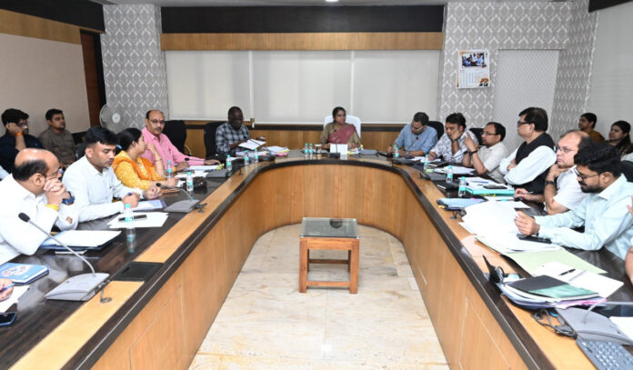 निर्माण और जन सुविधाएं विकसित करने के कार्यों को गति देने सक्रियता से करें मॉनिटरिंग - शंगीता आर.