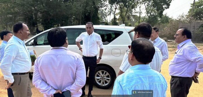 2 लोक निर्माण विभाग के सचिव ने मेडिकल कॉलेज के कार्यों का किया निरीक्षण, तेजी से काम पूरा करने कहा