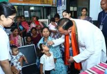 जशपुर में राष्ट्रीय सघन पल्स पोलियो अभियान का शुभारंभ जशपुर में राष्ट्रीय सघन पल्स पोलियो अभियान का शुभारंभ