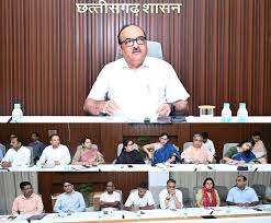 ashif मुख्य सचिव ने सुघ्घर छत्तीसगढ़ अभियान की तैयारियों की अधिकारियों से ली जानकारी