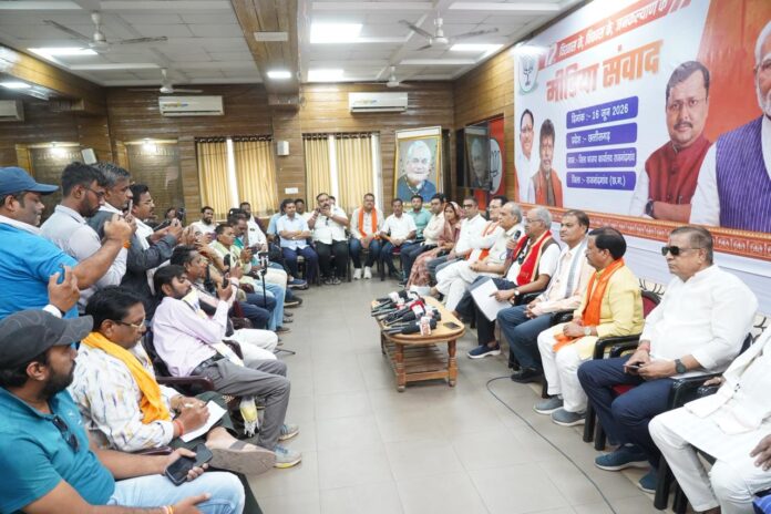 मोदी सरकार के 12 वर्ष सेवा, सुशासन और गरीब कल्याण के स्वर्णिम अध्याय — विश्वास, विकास और जनकल्याण की नई गाथा: बृजमोहन अग्रवाल