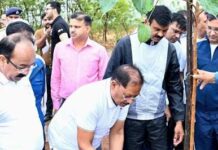 मुख्यमंत्री विष्णु देव साय ने एक पेड़ माँ के नाम अभियान के तहत किया पौधारोपण मुख्यमंत्री विष्णु देव साय ने एक पेड़ माँ के नाम अभियान के तहत किया पौधारोपण