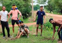 शीतला माता मंदिर परिसर में विभिन्न प्रजातियों के पौधे लगाकर हरित भारत का संकल्प दोहराया गया शीतला माता मंदिर परिसर में विभिन्न प्रजातियों के पौधे लगाकर हरित भारत का संकल्प दोहराया गया
