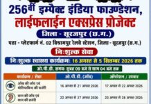 सूरजपुर में 16 अगस्त से पहुंचेगी लाइफलाइन एक्सप्रेस, विभिन्न रोगों की होगी निःशुल्क जांच एवं सर्जरी सूरजपुर में 16 अगस्त से पहुंचेगी लाइफलाइन एक्सप्रेस, विभिन्न रोगों की होगी निःशुल्क जांच एवं सर्जरी