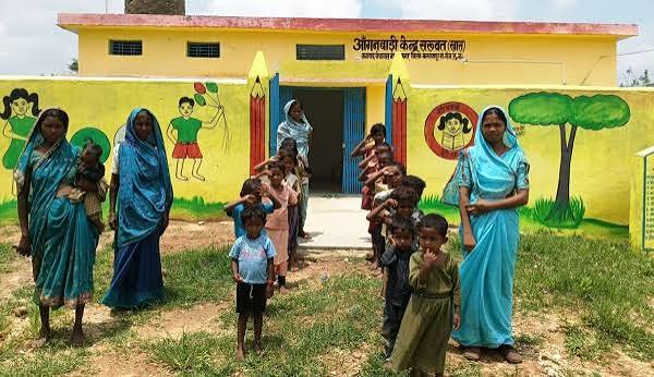 ashif दुर्गम पहाड़ी गांव सरुवत में आंगनबाड़ी की नई शुरुआत
