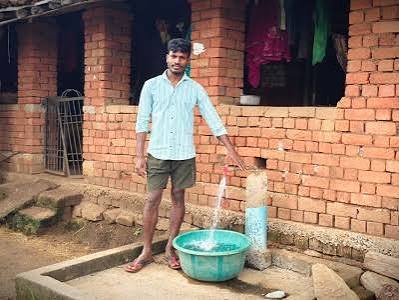 ashif सीएम हेल्पलाइन 1076 से वनांचल के ग्राम देवपाण्डुम में 48 घंटे के भीतर सुलझी पेयजल समस्या