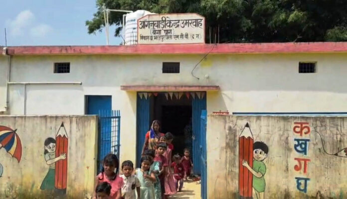 सेवा की कहानी : PM-JANMAN से उमरवाह में साकार हुआ सर्वसुविधायुक्त आंगनबाड़ी केंद्र