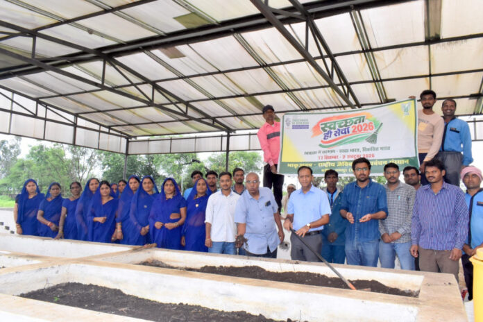एनआईबीएसएम में सामुदायिक कम्पोस्टिंग पर जनभागीदारी जागरूकता अभियान
