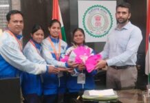 रायगढ़ की बेटियों ने अंतरराष्ट्रीय खेल मंच पर बढ़ाया देश का मान : वित्त मंत्री ओ.पी. चौधरी रायगढ़ की बेटियों ने अंतरराष्ट्रीय खेल मंच पर बढ़ाया देश का मान : वित्त मंत्री ओ.पी. चौधरी