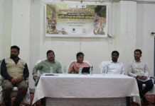 बस्तर में पहली बार संभाग स्तरीय टाइगर प्रोटेक्शन कार्यशाला का आयोजन बस्तर में पहली बार संभाग स्तरीय टाइगर प्रोटेक्शन कार्यशाला का आयोजन