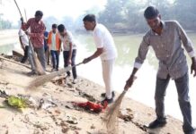 रामपुर आश्रम में जनभागीदारी से चला सेवा संकल्प के साथ स्वच्छता अभियान रामपुर आश्रम में जनभागीदारी से चला सेवा संकल्प के साथ स्वच्छता अभियान
